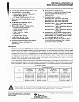 DataSheet MSP430C1101 pdf